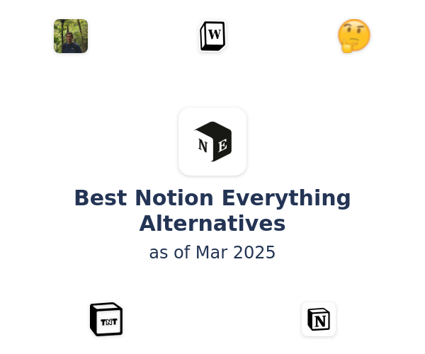 Best Notion Everything Alternatives