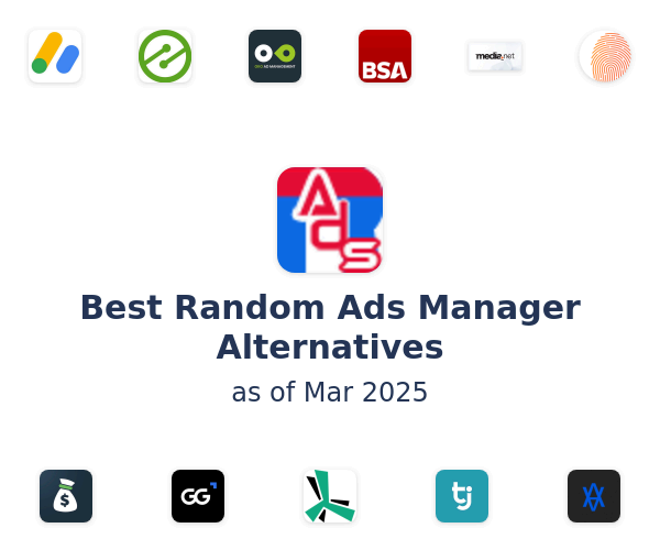 Best Random Ads Manager Alternatives