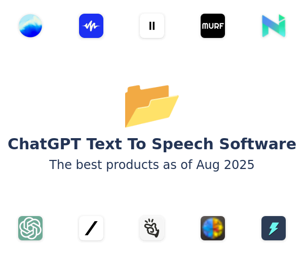 The best ChatGPT Text To Speech products