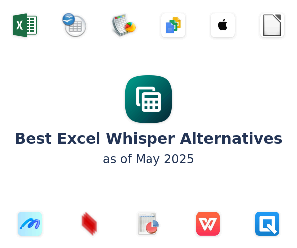 Best Excel Whisper Alternatives