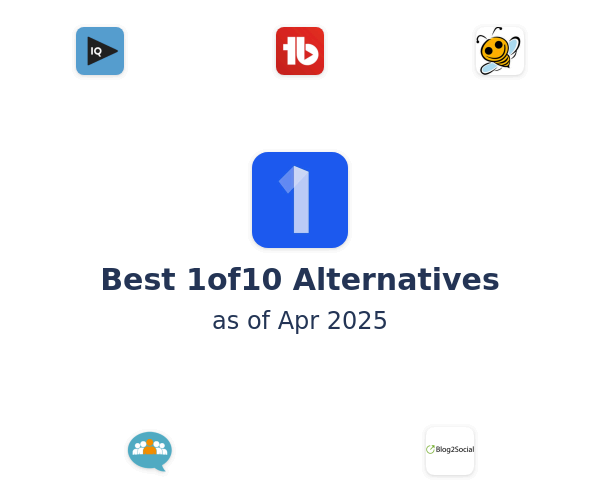 Best 1of10 Alternatives