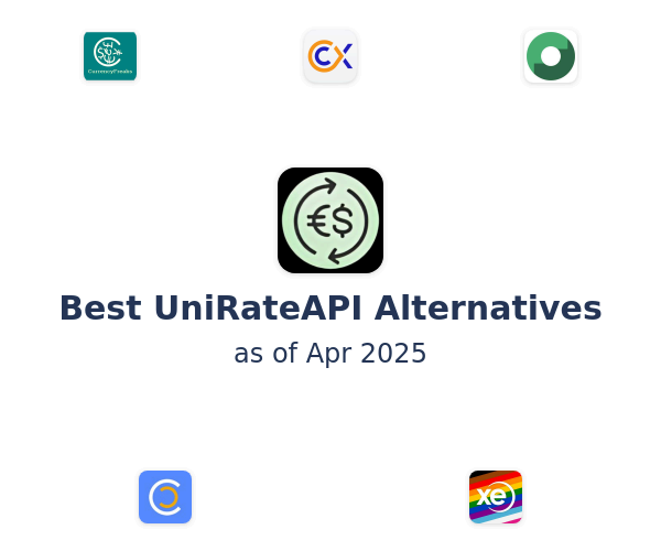 Best UniRateAPI Alternatives