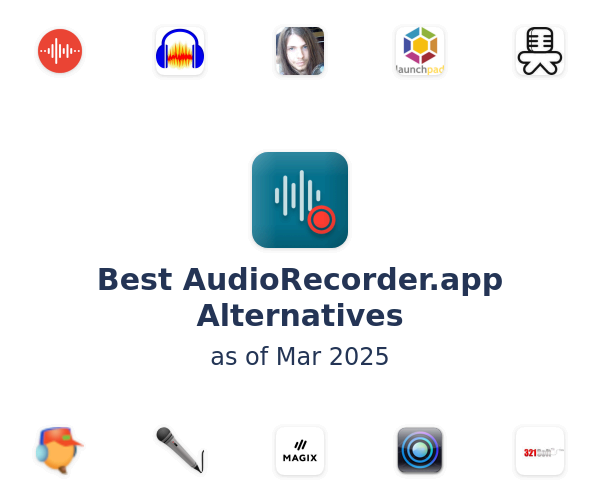 Best AudioRecorder.app Alternatives