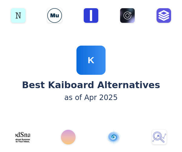 Best Kaiboard Alternatives