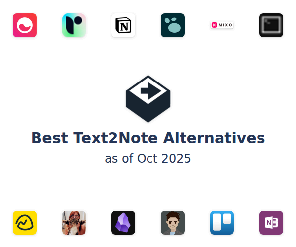 Best Text2Note Alternatives