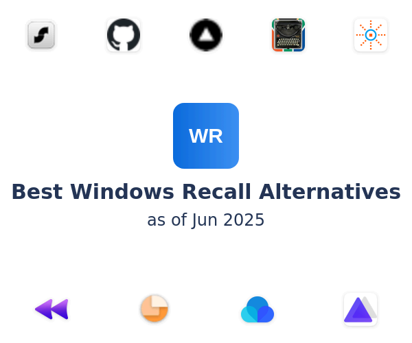 Best Windows Recall Alternatives
