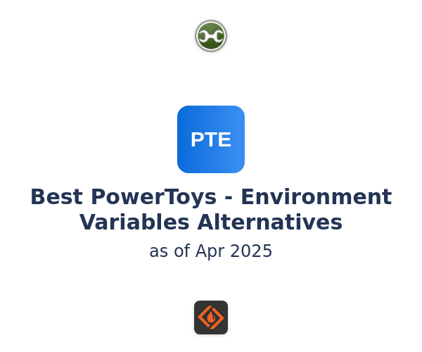 Best PowerToys - Environment Variables Alternatives