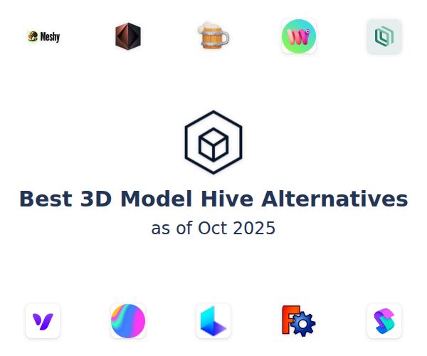 Best 3D Model Hive Alternatives