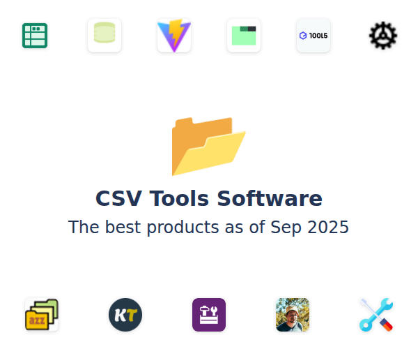The best CSV Tools products