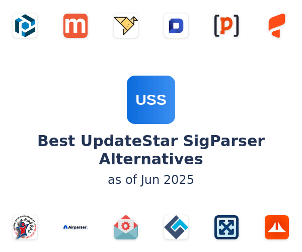 Best UpdateStar SigParser Alternatives