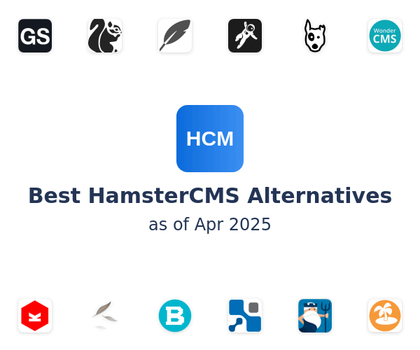Best HamsterCMS Alternatives