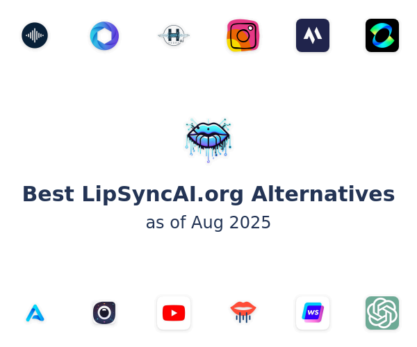 Best LipSyncAI.org Alternatives