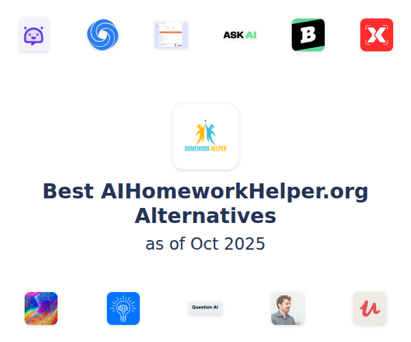 Best AIHomeworkHelper.org Alternatives