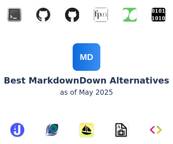 Best MarkdownDown Alternatives