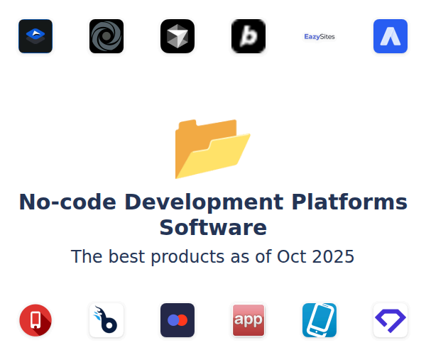 The best No-code Development Platforms products