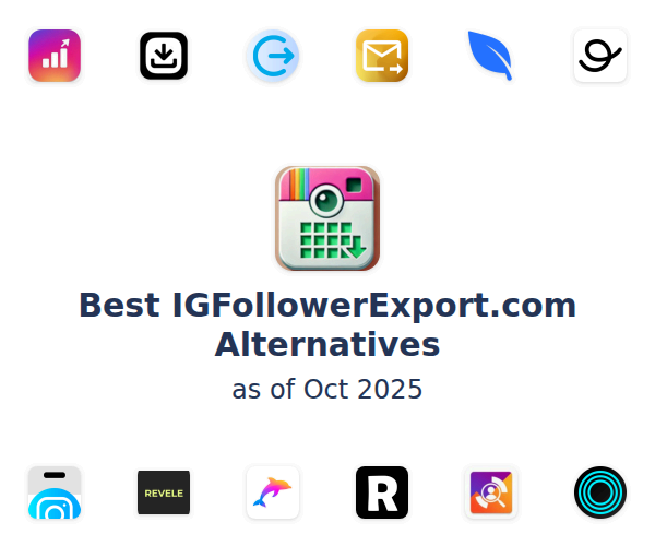 Best IGFollowerExport.com Alternatives