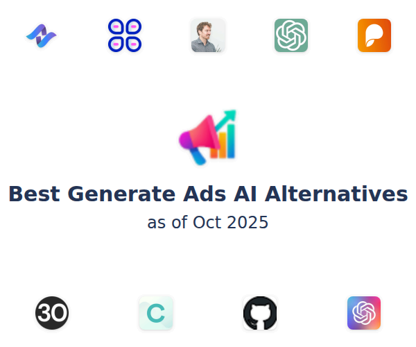Best Generate Ads AI Alternatives
