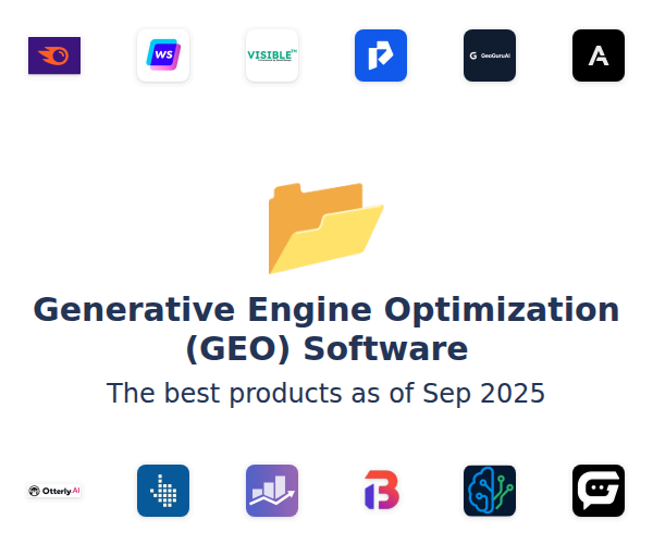 The best Generative Engine Optimization (GEO) products