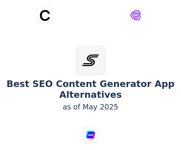 Best SEO Content Generator App Alternatives