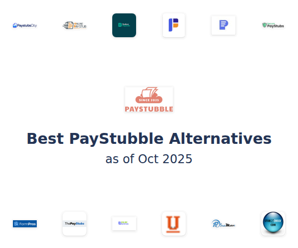 Best PayStubble Alternatives