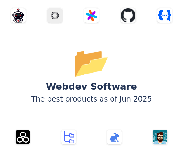 The best Webdev products