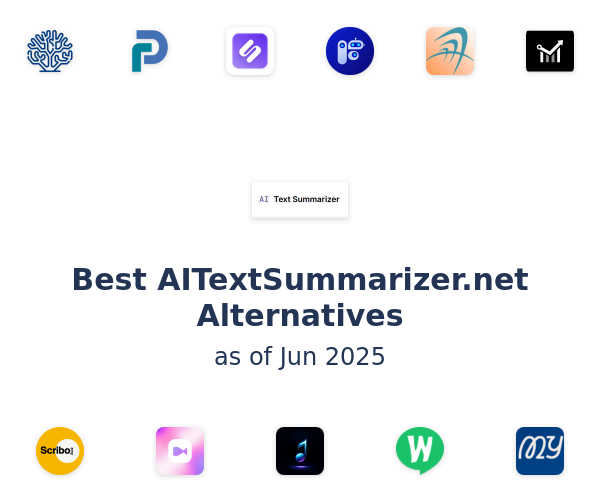 Best AITextSummarizer.net Alternatives