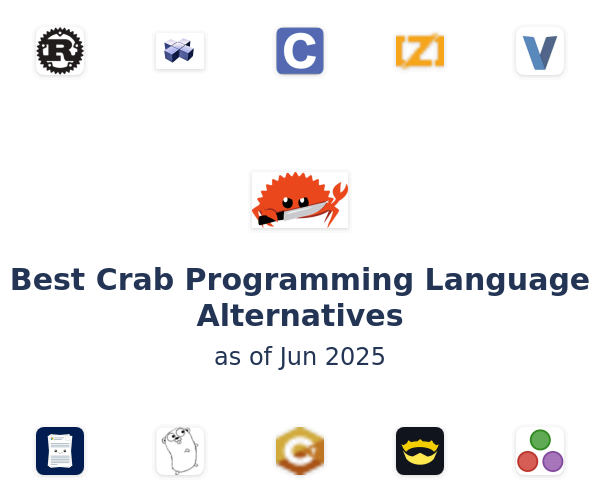 Best Crab Programming Language Alternatives