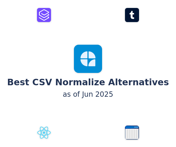Best CSV Normalize Alternatives