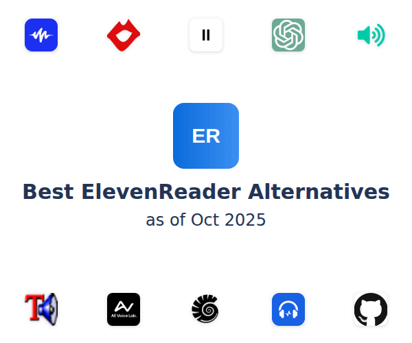 Best ElevenReader Alternatives