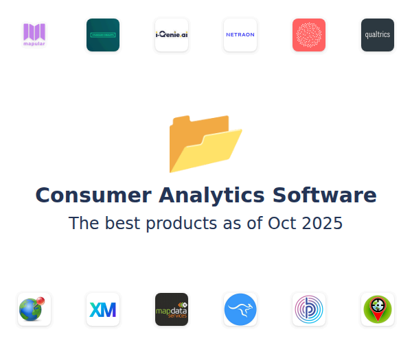 The best Consumer Analytics products