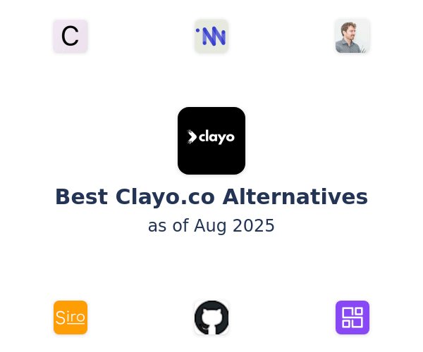 Best Clayo.co Alternatives