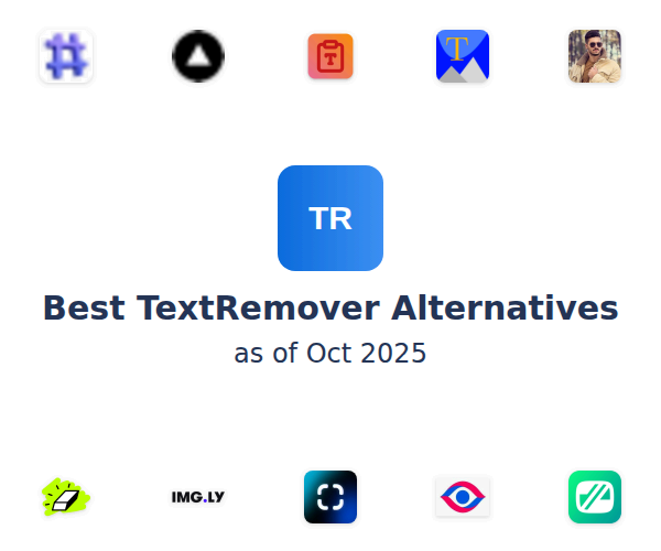 Best TextRemover Alternatives