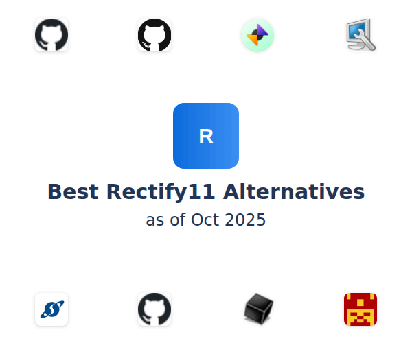 Best Rectify11 Alternatives