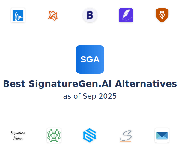 Best SignatureGen.AI Alternatives