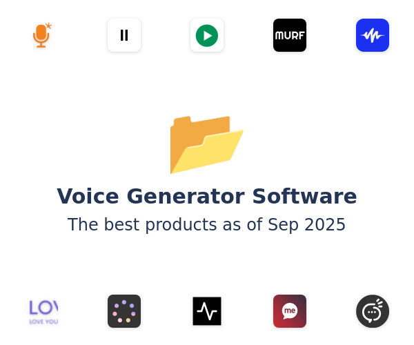 The best Voice Generator products