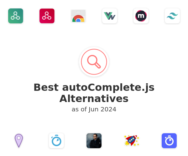 Best autoComplete.js Alternatives