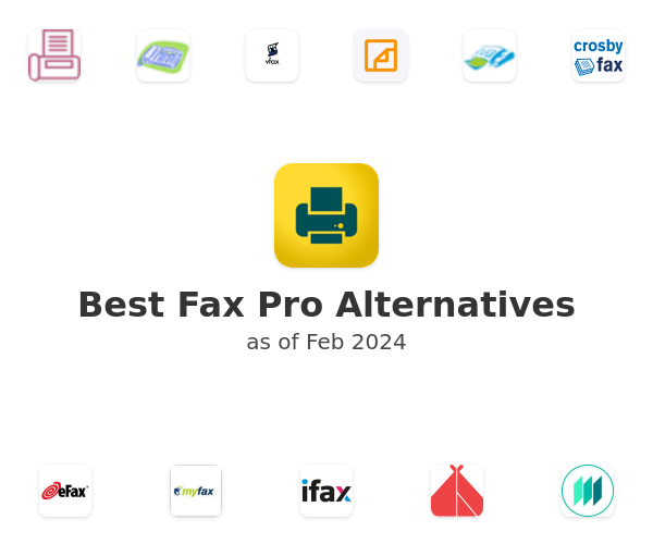 Best Fax Pro Alternatives