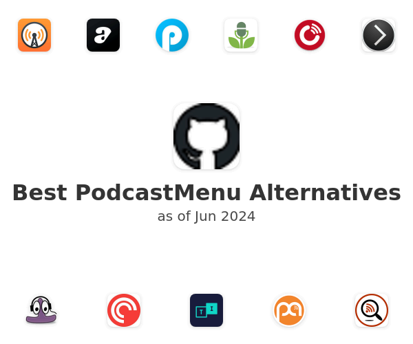 Best PodcastMenu Alternatives