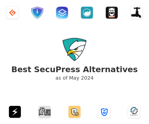 Best SecuPress Alternatives