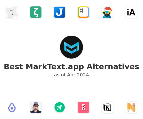 Best MarkText.app Alternatives