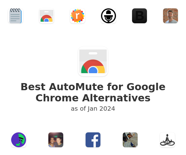 Best AutoMute for Google Chrome Alternatives