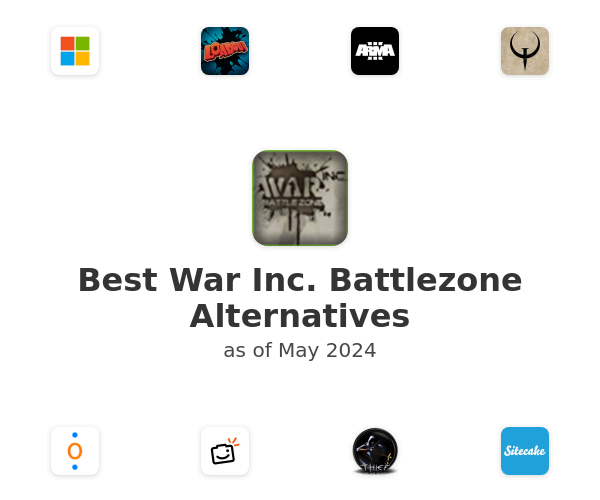 Best War Inc. Battlezone Alternatives