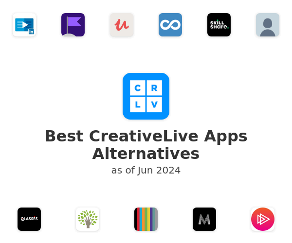 Best CreativeLive Apps Alternatives