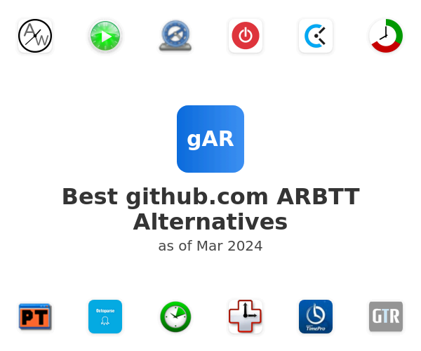 Best github.com ARBTT Alternatives