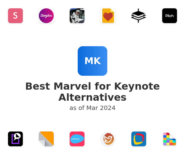 Best Marvel for Keynote Alternatives