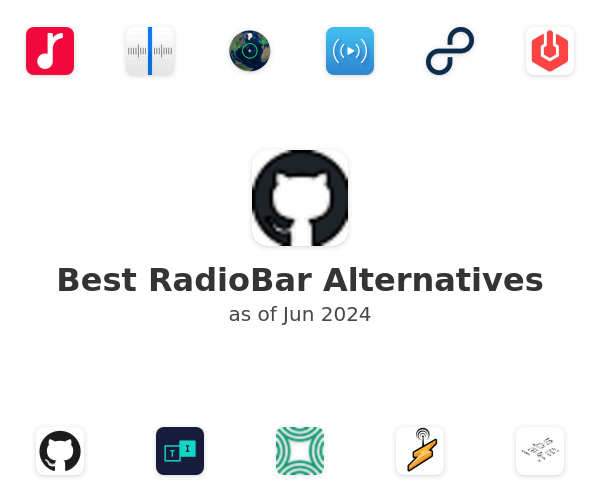 Best RadioBar Alternatives