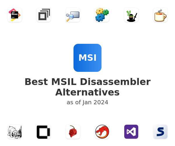 Best MSIL Disassembler Alternatives