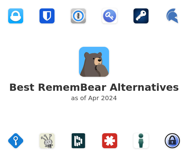 Best RememBear Alternatives