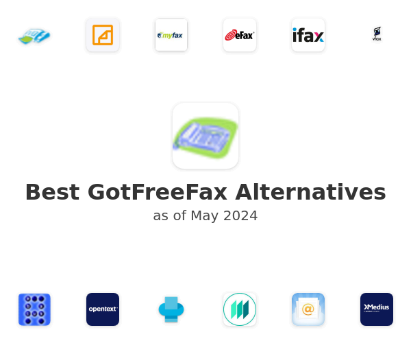 Best GotFreeFax Alternatives