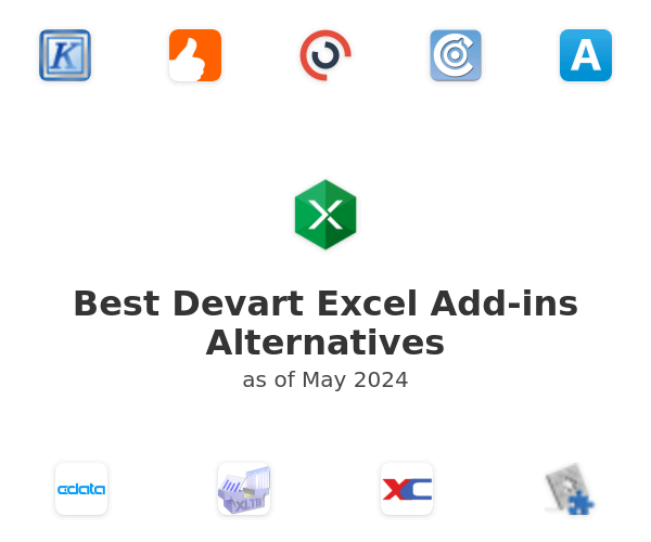 Best Devart Excel Add-ins Alternatives